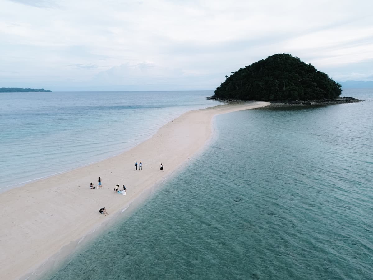 Aerial view of Romblon Island, Romblon